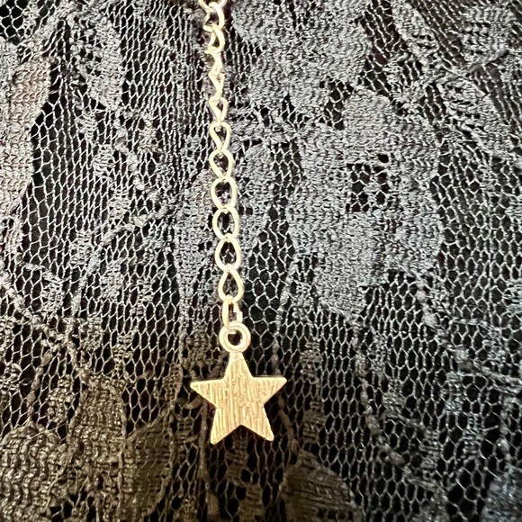 Tarot Card “The Star” Pendant Necklace with Star Charm at back of neck - Picture 12 of 15